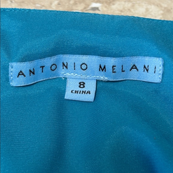 ANTONIO MELANI Vibrant Teal Dress-NWOT - Picture 5 of 11
